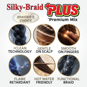 Picture of RastAfri Silky Pre-Stretched 3X Kids Plus