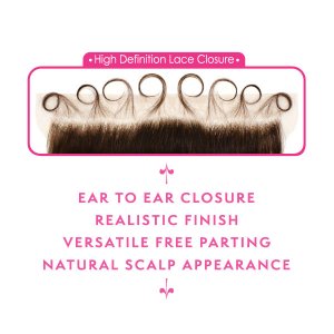 Picture of Fashionsource Baby hair closure 13"x2"