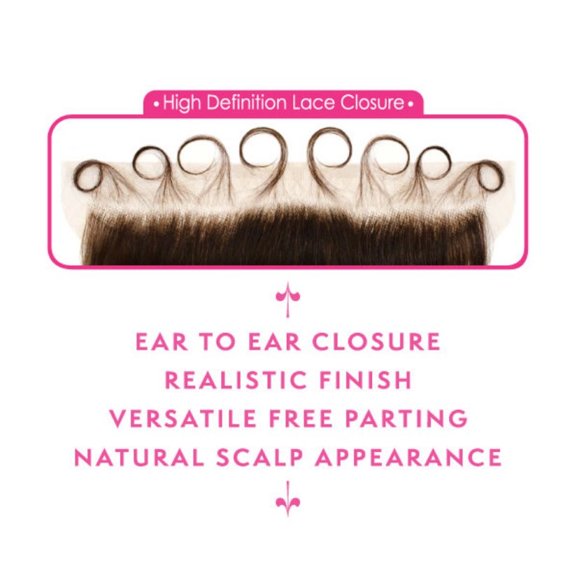 Picture of Fashionsource Baby hair closure 13"x2"