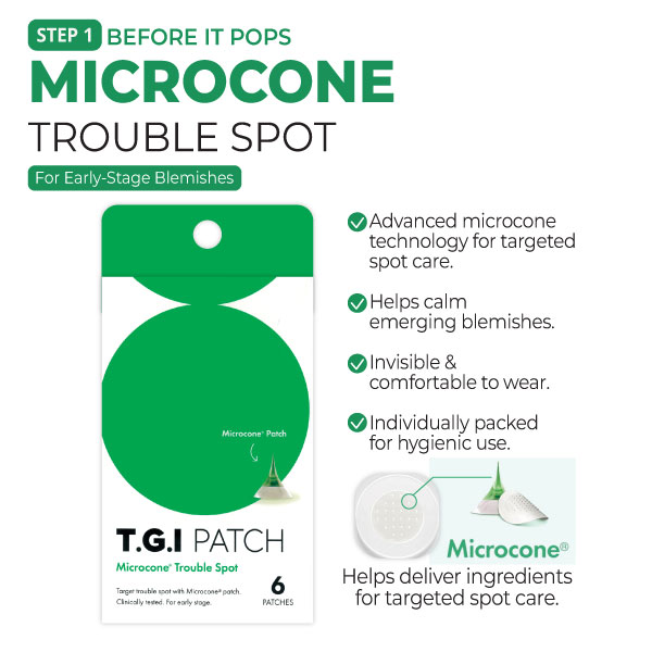 Microcone Trouble spot patch
